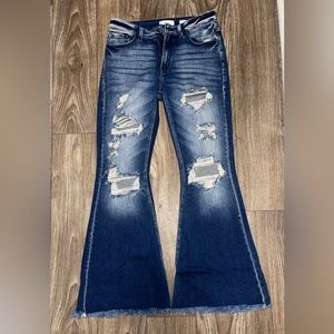 BKE KanCan High Rise Super Flare Jeans